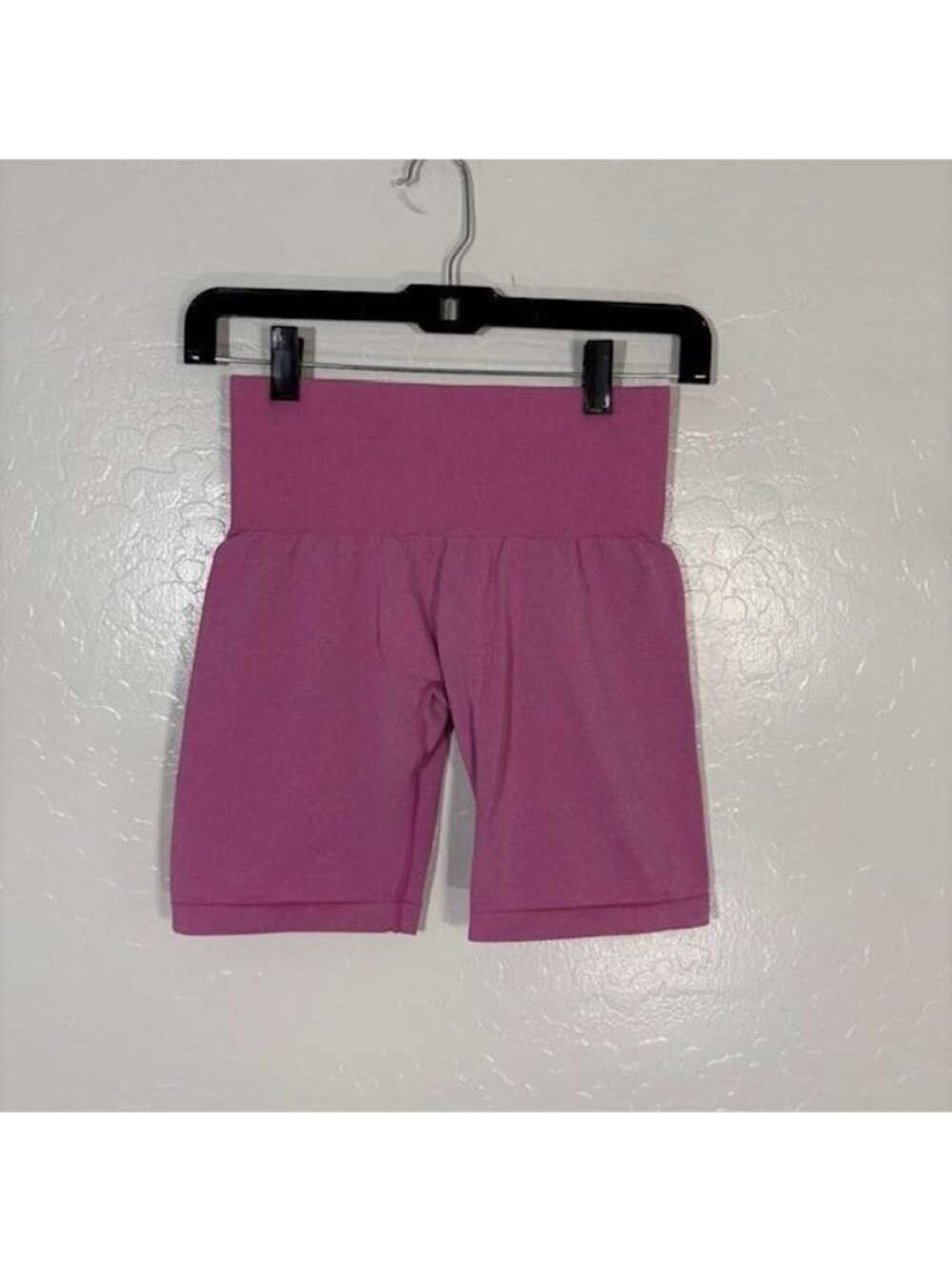 NVGTN Shorts Womens Small Pink Seamless High Waist Biker Workout Gym Yoga